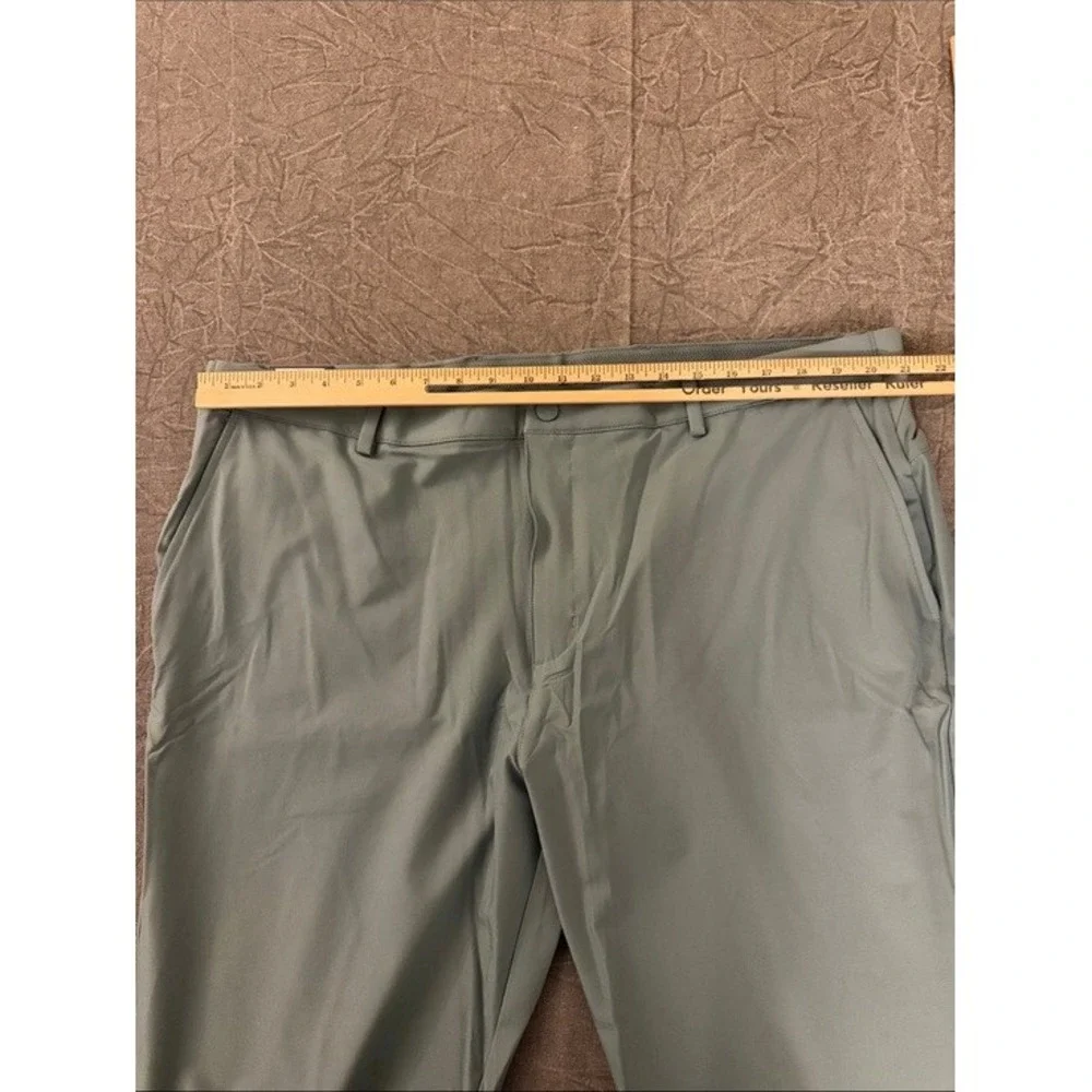Greg‎ Norman Mens ML75 Performance Pant Sage Green Flex Waistband 42x32 Stretch